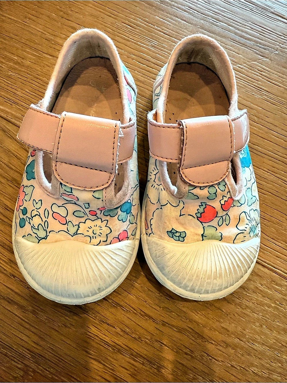 Jacadi Girls Floral Mary Jane Shoes – EU 21 / US 5.515